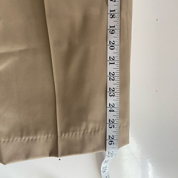 Lands’ End Classic Clothing Traditional Fit Tan Pants Chinos Size 40 - Picture 12 of 14